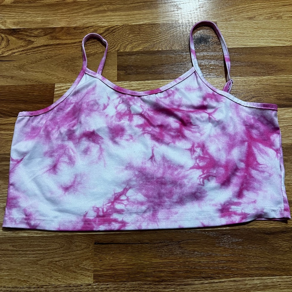 Shein tie dye croptop